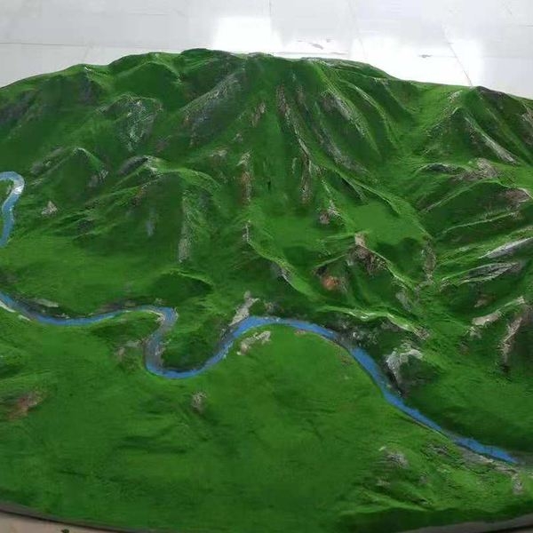 地形兰州兰州沙盘模型展示